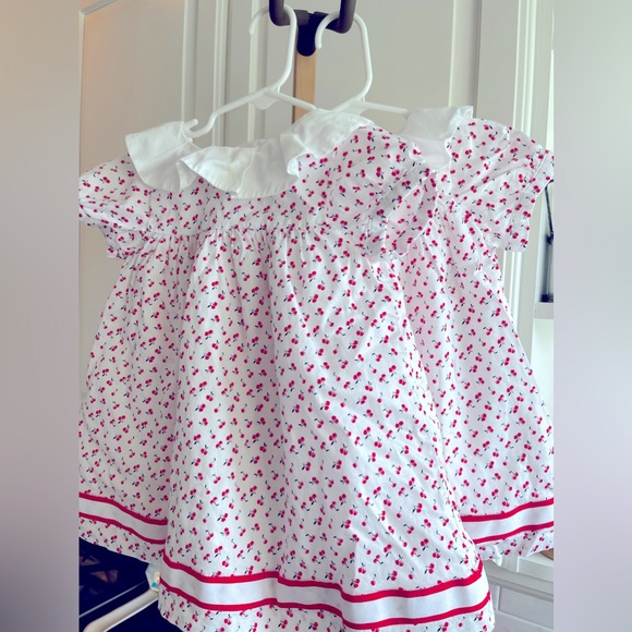 Janie and Jack 12-18 months and 18-24 months Cherry dresses - Picture 2 of 6